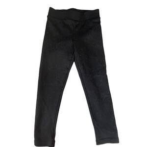 Old Navy Black Cozy Leggings size 6/7